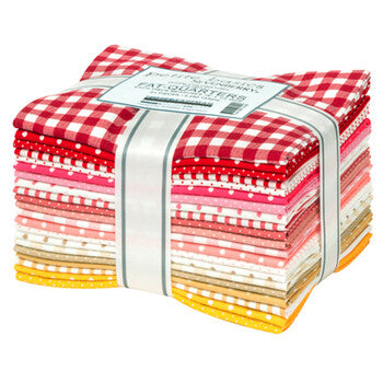 Sevenberry Petite Basics Fat Quarter Bundle Warm Colorstory