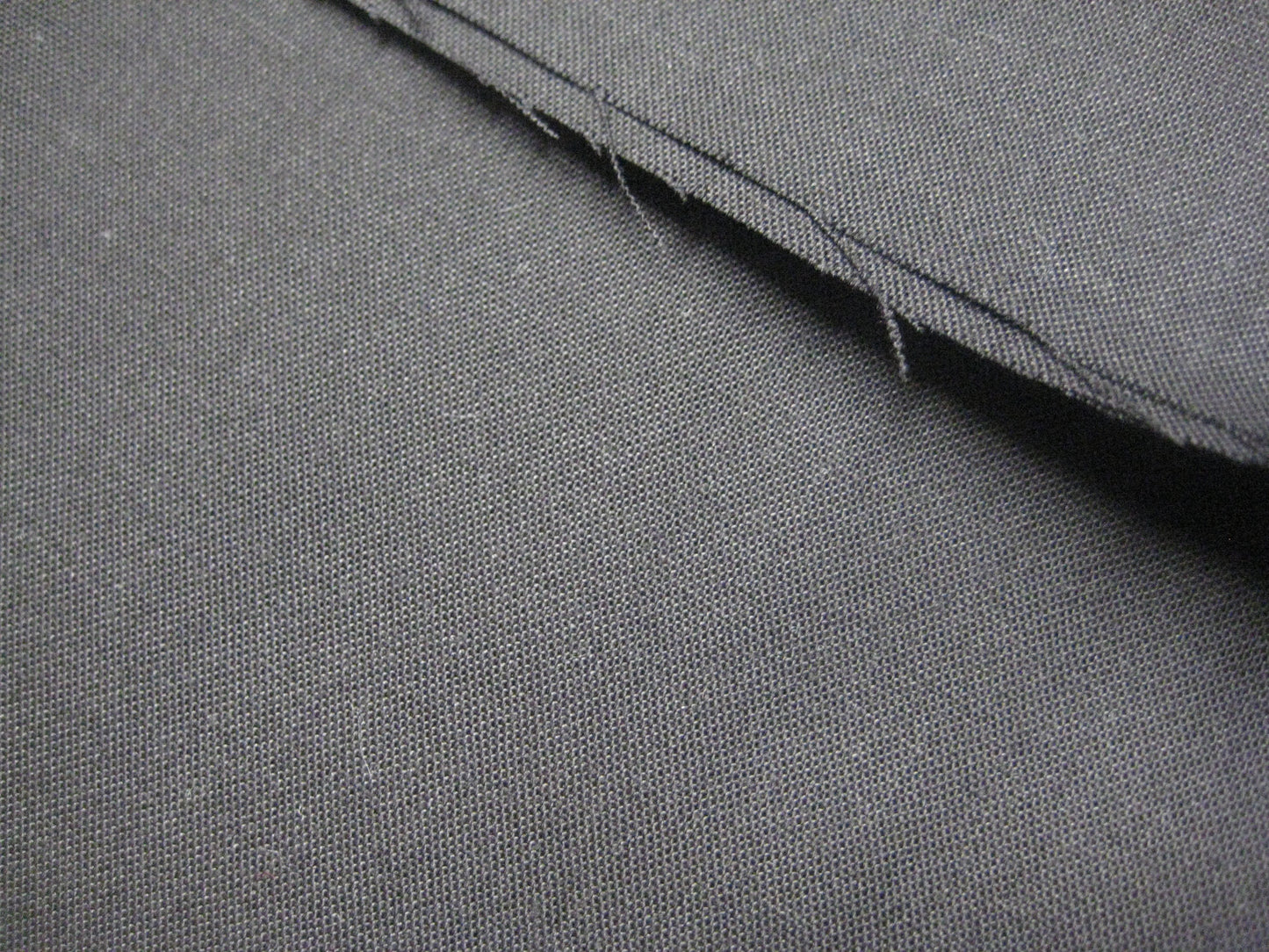 Kona Cotton Solid 100% Cotton Quilting Fabric Black Cut to Order