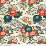 Riley Blake Arthurs Garden 2 Floral Quilting Fabric Liberty Fabric