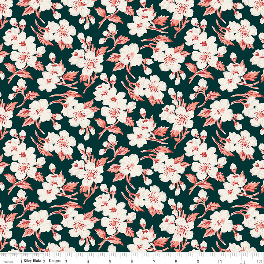 Riley Blake Arthurs Garden 2 Floral Quilting Fabric Liberty Fabric