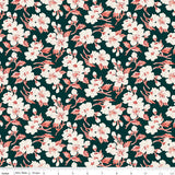 Riley Blake Arthurs Garden 2 Floral Quilting Fabric Liberty Fabric