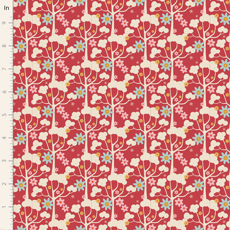 Tilda Fabrics Jubilee Fat Quarter Bundle Red