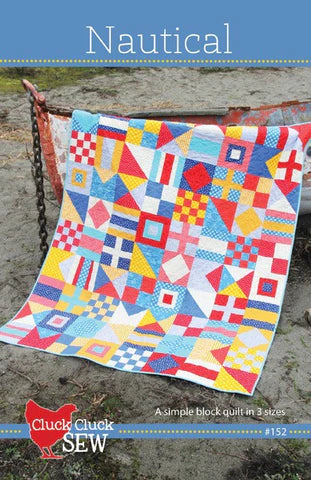 NAUTICAL Quilt Pattern by Cluck Cluck Sew #152