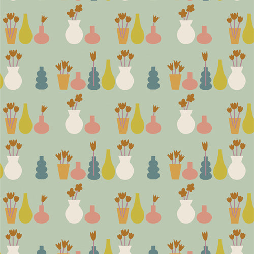 Art Gallery GEO BLOOM Fat Quarter Bundle 25 FQ Fresh Geometric Florals