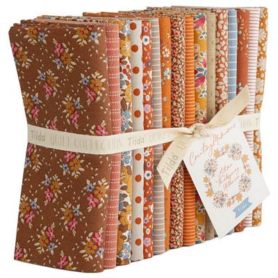 Tilda Creating Memories AUTUMN Color Story 16 Piece Fat Quarter Bundle