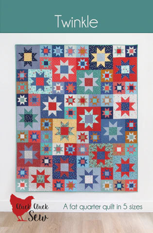 TWINKLE Quilt Pattern by Cluck Cluck Sew #221