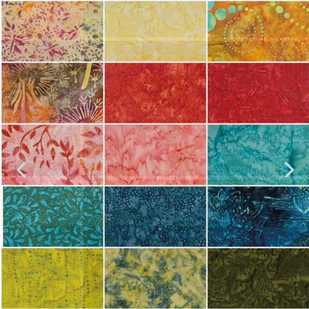 Riley Blake Expressions Batik Fat Quarter Bundle