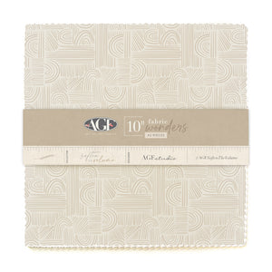 Soften the Volume Fabric Bundle AGF Studio 10 x 10 inch Pre-cut Cotton Quilting Fabric