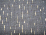 Sevenberry Nara Homespun Indigo Lines Fabric Robert Kaufman Cotton Quilting Crafts Cut to Order