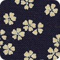 Sevenberry Nara Homespun Indigo Flowers Fabric Robert Kaufman Cotton Quilting Crafts Cut to Order