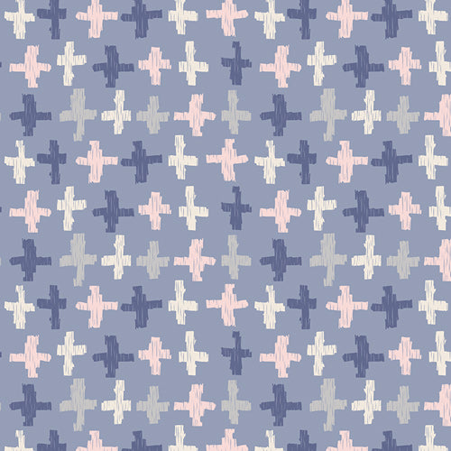 Art Gallery Fabric Joy Crossroads Cotton Quilting Fabric Rustic Crosses